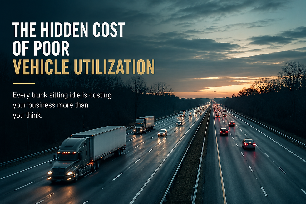 The Hidden Cost of Poor Vehicle Utilization
