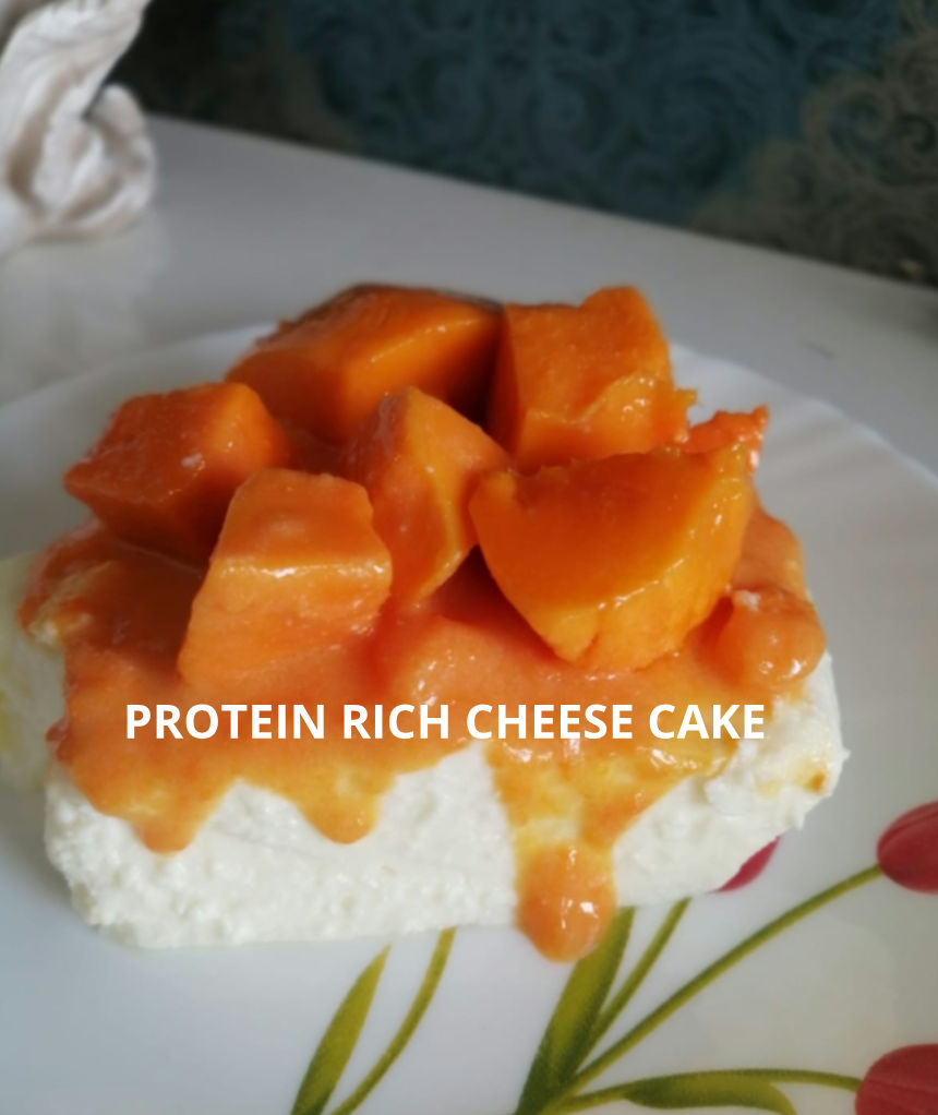 Protein Rich Probiotic Indian Cheese Cake