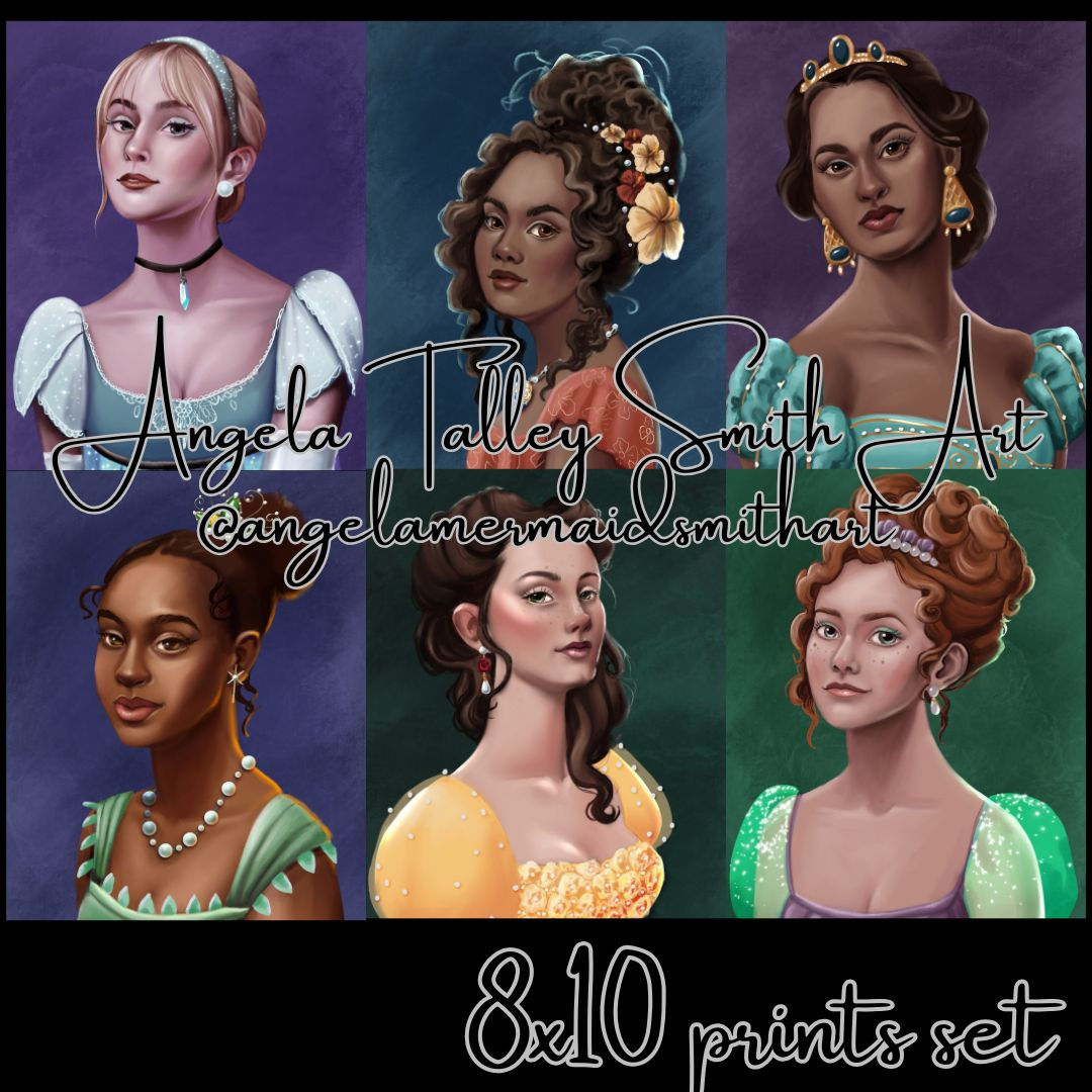 Regency Princess Art Print Pack