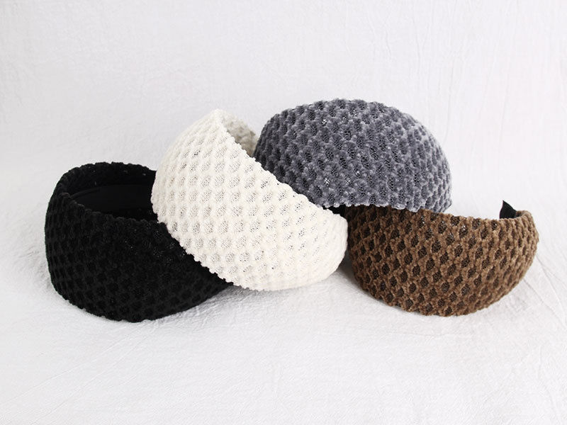 Miniatura: New wide-brimmed headband covering white hair women's face washing makeup headba