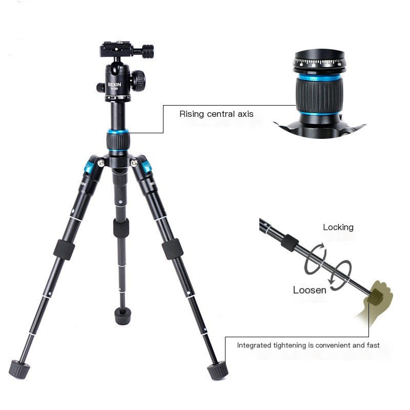 Miniatura: Beixin Mini Aluminum Tripod for Phones and Live Streaming