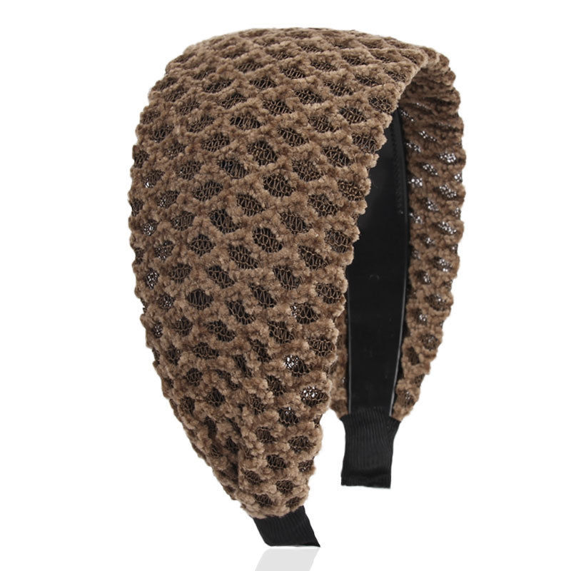 Miniatura: New wide-brimmed headband covering white hair women's face washing makeup headba