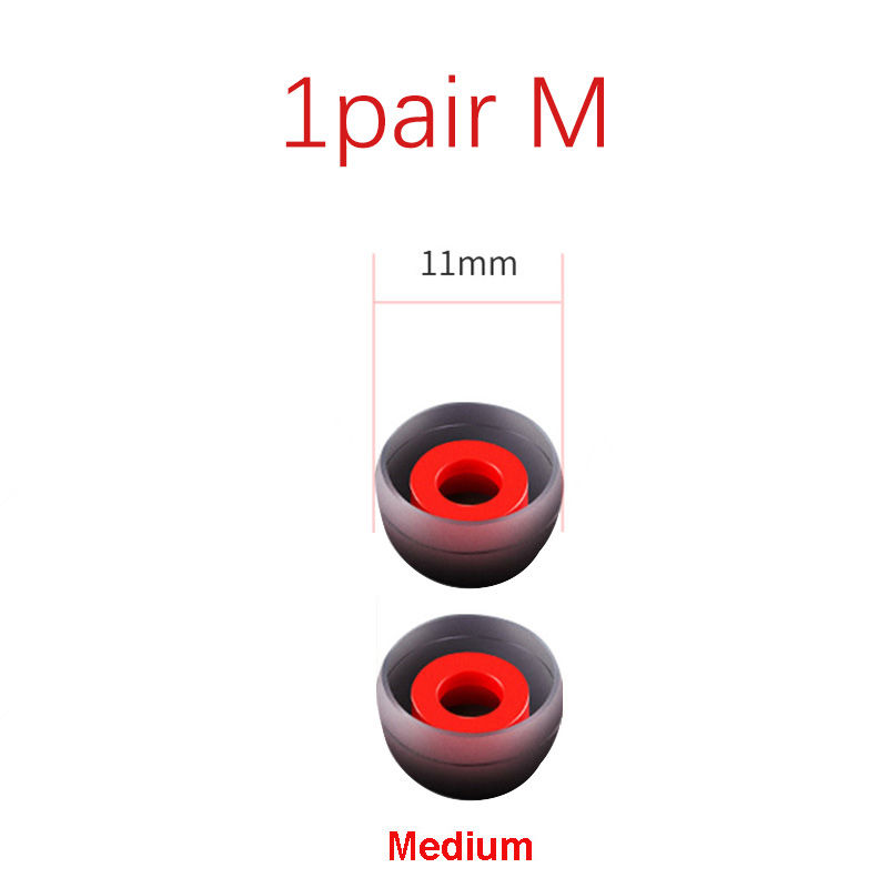 Miniatura: 4.0 mm (L m s) silicone Ear Pads for in-Ear Headphones Silicone eartips/Ear slee