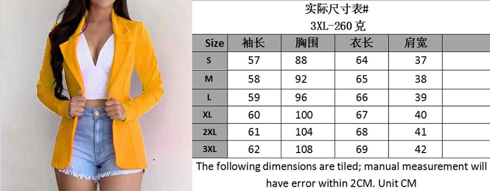 Miniatura: Stylish women's sports coat, long sleeved slim office sports casual top