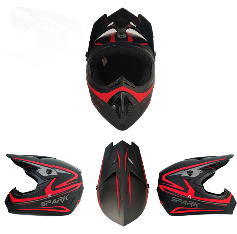 Thumbnail: Full-face Downhill DH Mountain Bike Racing Helmet AM Mountain Bike All-terrain A