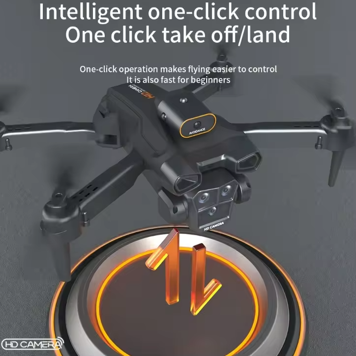 Thumbnail: CAMORO M12 Drone Three-sided Obstacle Avoidance Remote Control Aircraft  Photogr