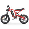 Hidoes B6 Fat Tire Moped Electric Bike E-Scooter with 1200W Motor Max Spec