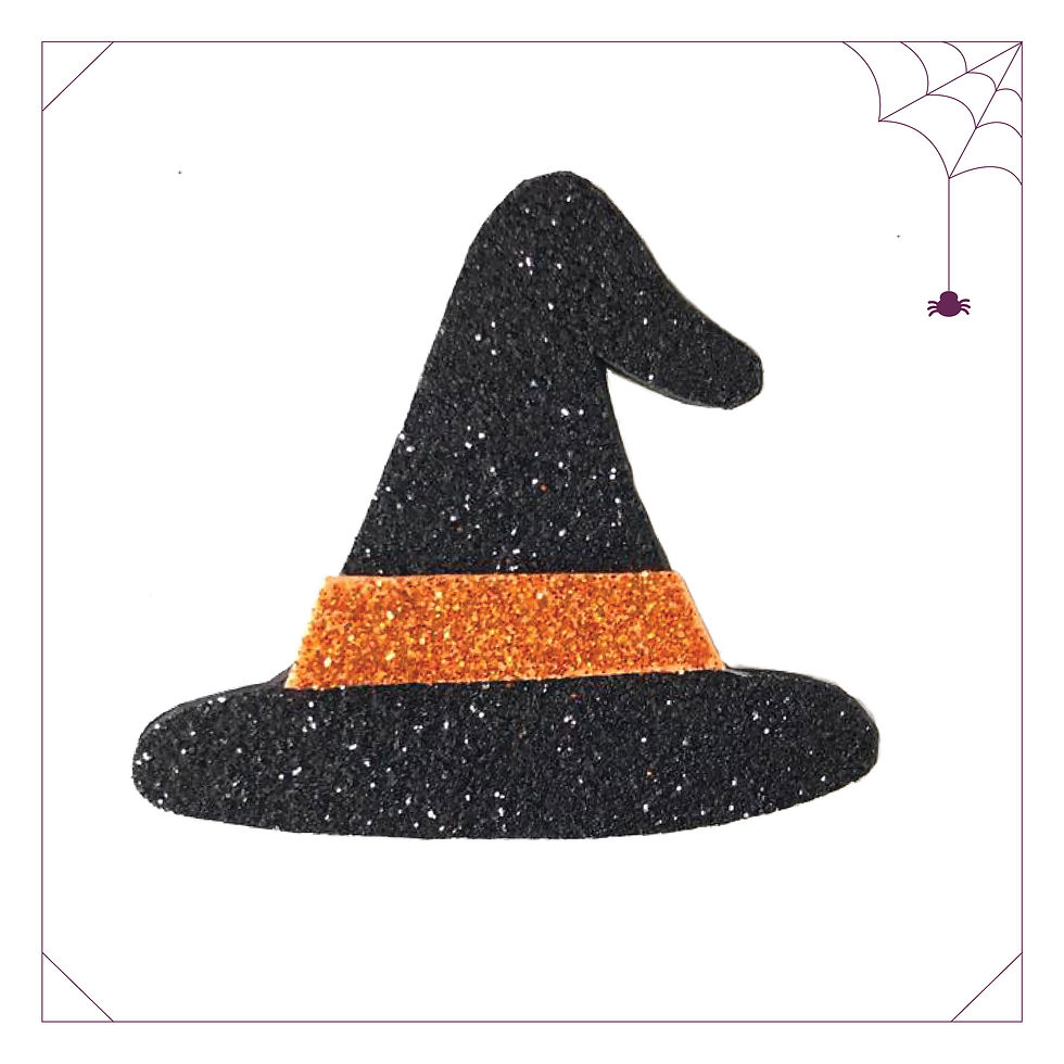 Aplique Chapéu G Bruxa