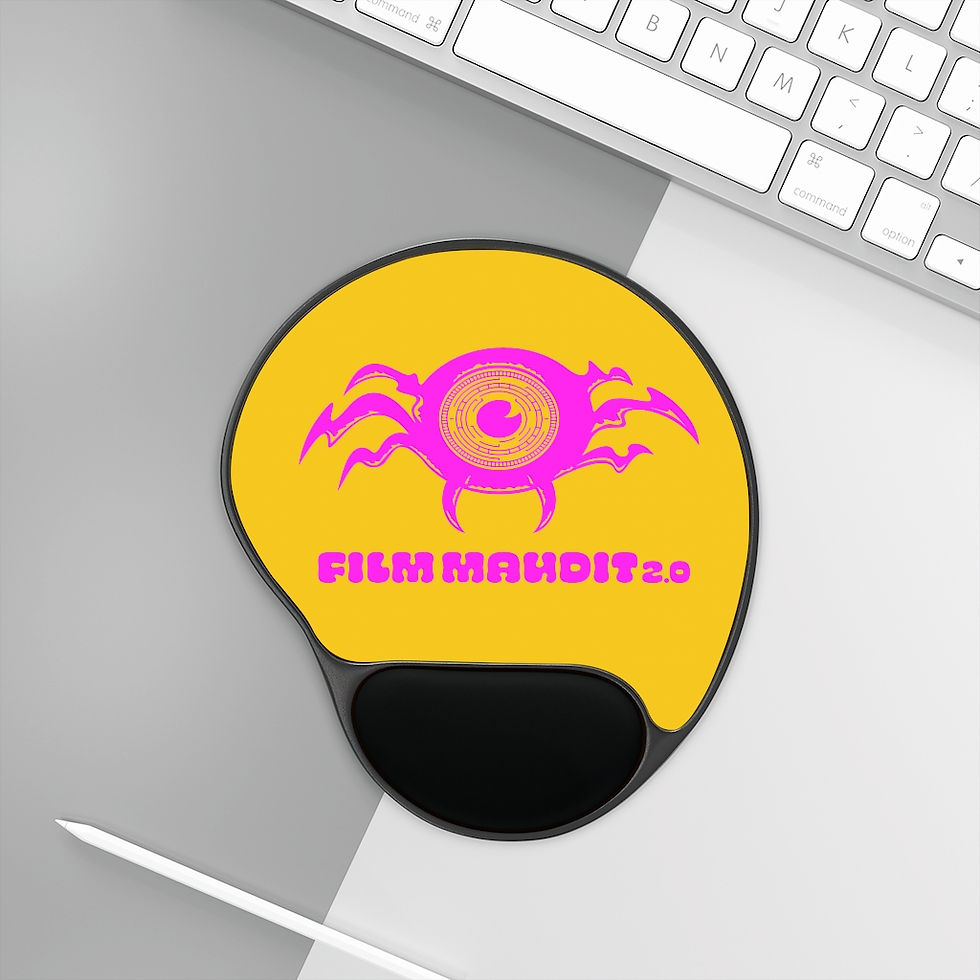 Thumbnail: Official Film Maudit 2.0 Mouse Pad With Memory Foam™ - Acid Yellow