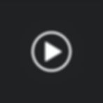 White play button icon in the center of a black circular button, flat vector design, simpl