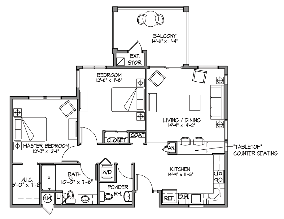 The Magnolia Floor Plan - Village 5