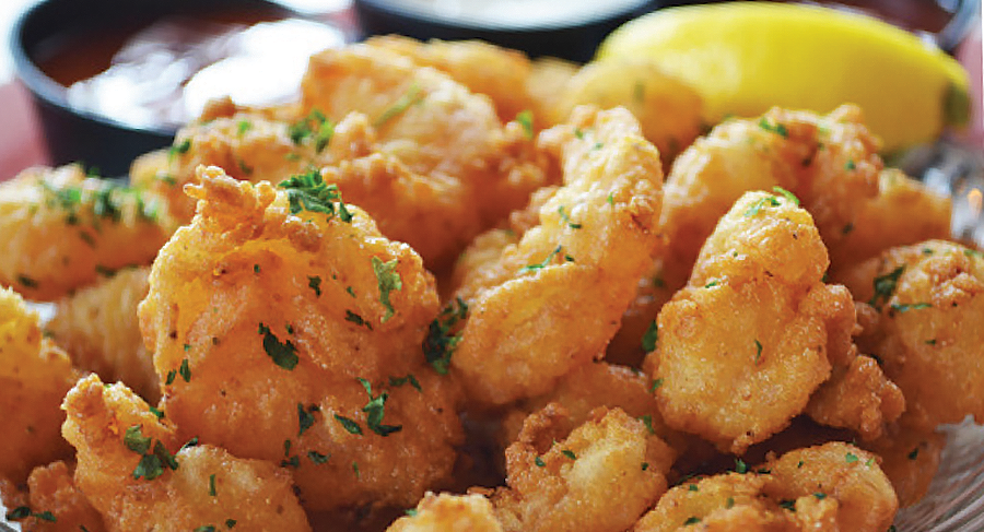Best Seafood In Fort Walton Beach Florida The Crab Trap Fried Popcorn Shrimp Trio