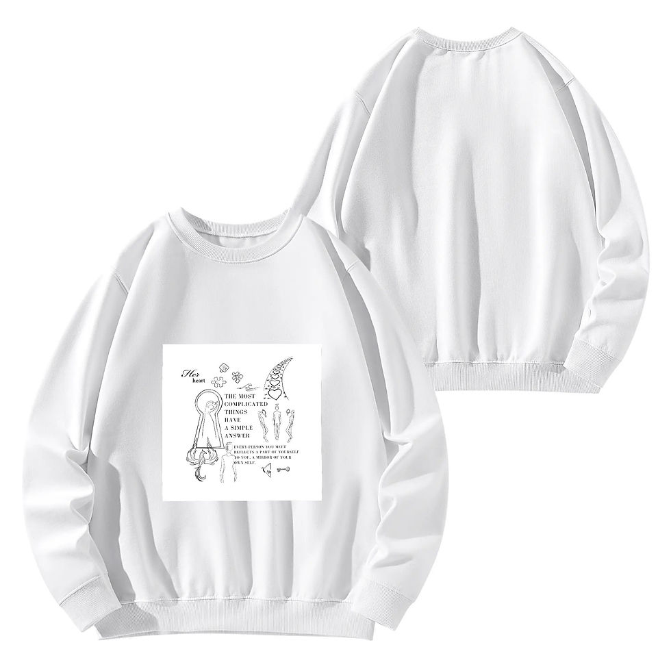 Thumbnail: HerHeart Dreamland Cotton Sweatshirt