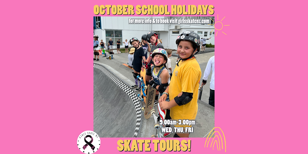SKATE TOUR - Friday 14th October 2022   