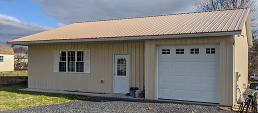 Small Pole Barn House