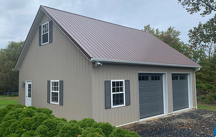 Two-Car Garage with storage space