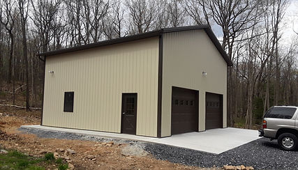 30 x 32 Pole Barn Garage