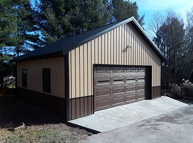 two car garage