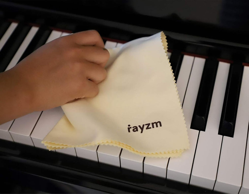 Thumbnail: Pack of 3 Professional Piano Keyboard Cleaning Care Set