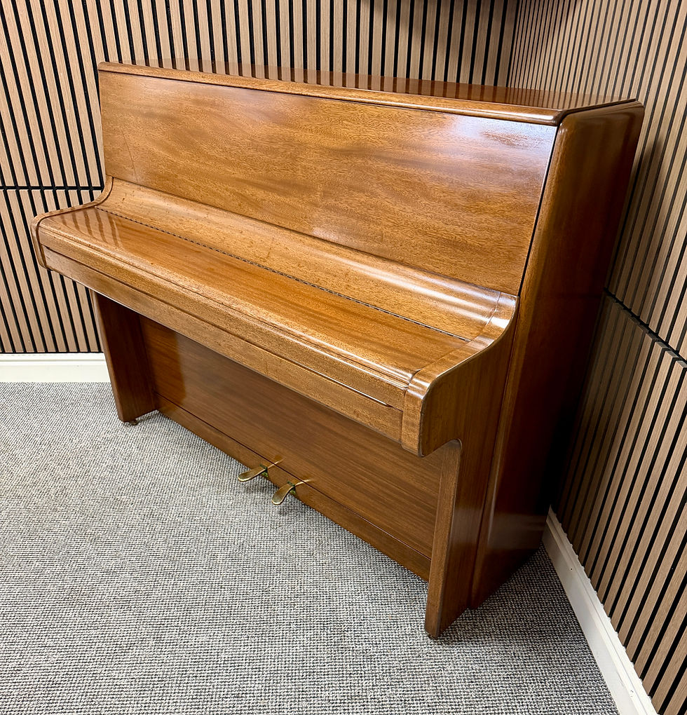Thumbnail: Superb Walnut 'Welmar A2' Quality English Made Upright Piano