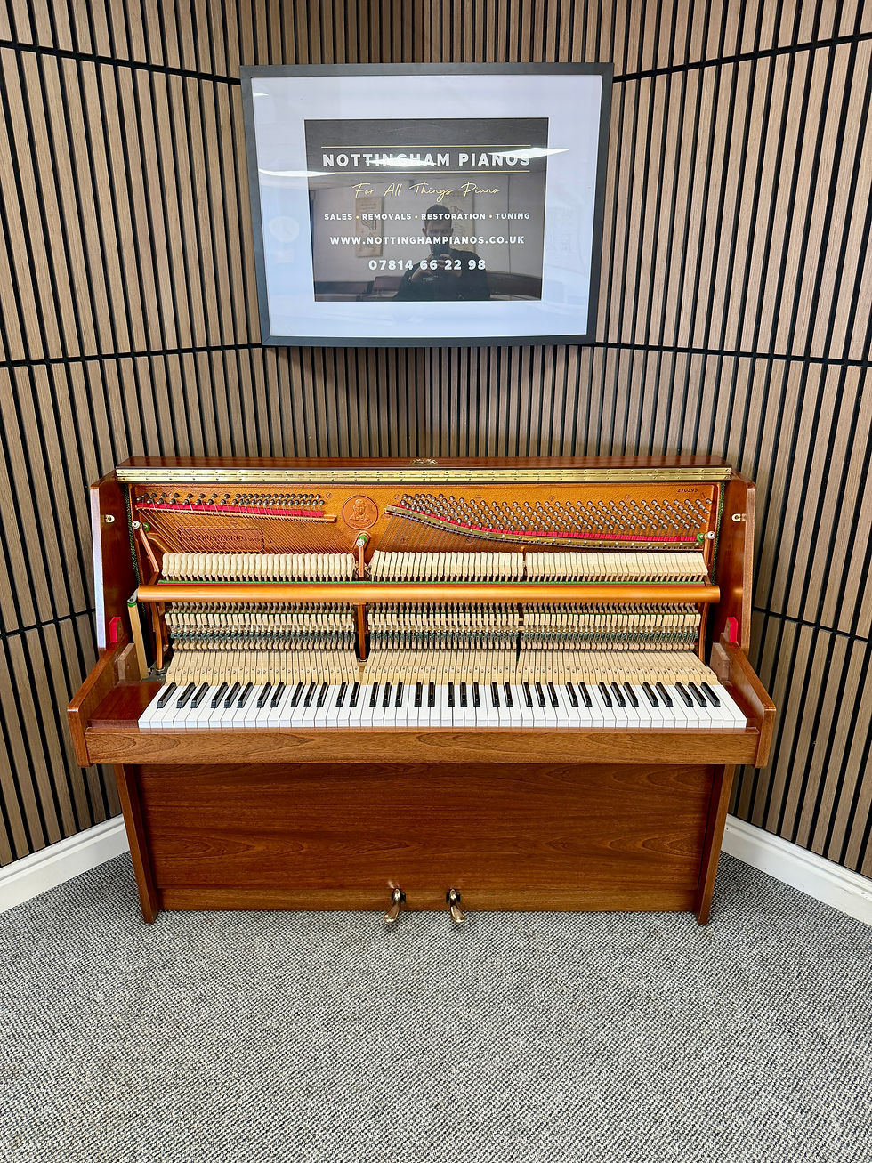 Thumbnail: Elegant English Made Rosewood  'John Broadwood & Sons' Upright Piano