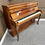 Thumbnail: Decorative Carved Gloss Dark Oak 'Petrof' Upright Spinet Piano
