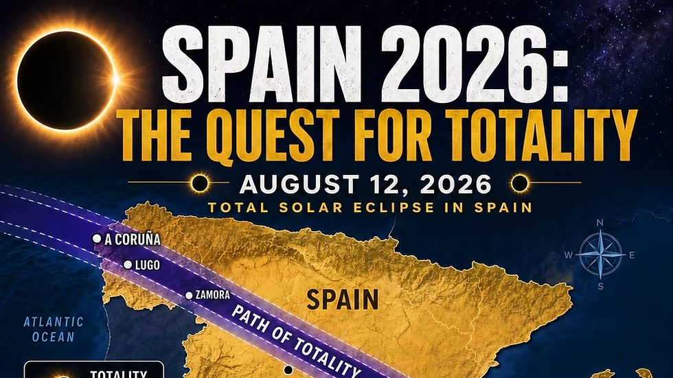 Tips and warnings - how to prepare for 2026 Solar eclipse in Spain