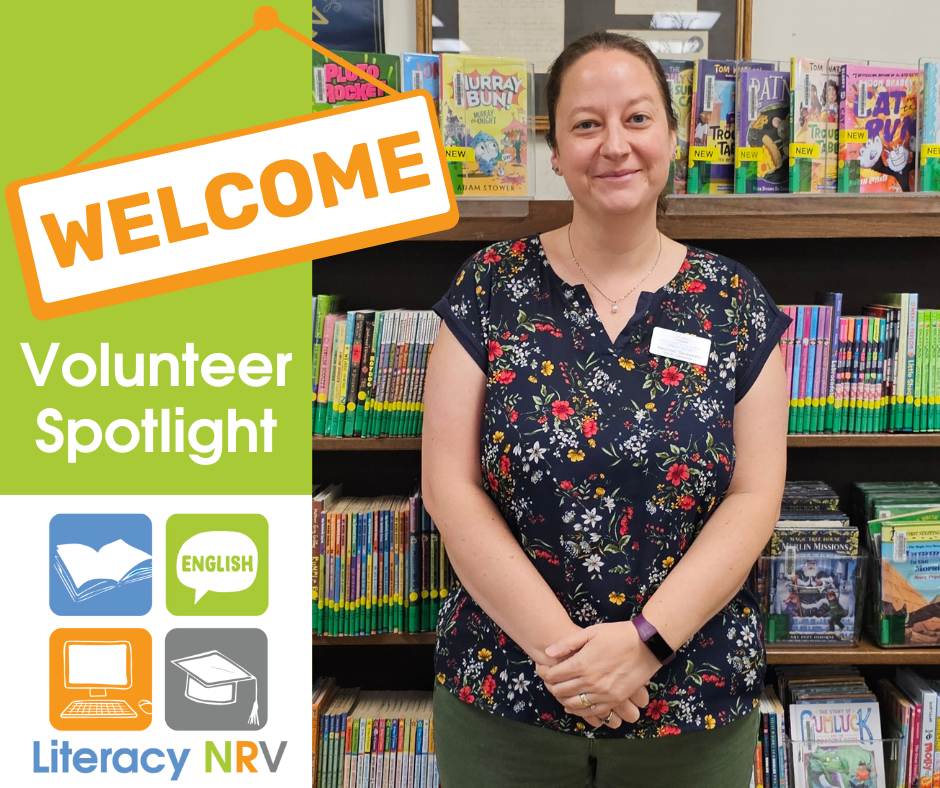 Welcoming Kristine Saunders to the Literacy NRV board