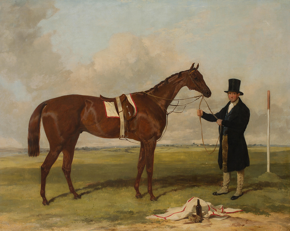 Cossack, painting by Harry Hall