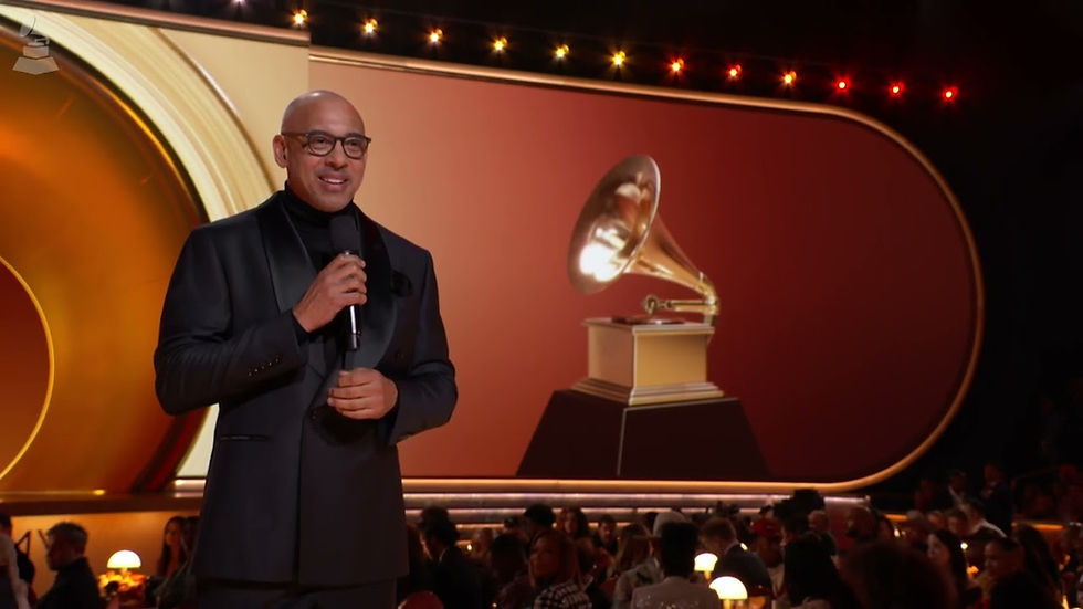 Recording Academy 公式映像より(Harvey Mason Jr. 2026 GRAMMYs Speech)