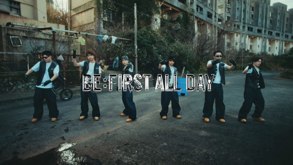 BE:FIRST「BE:FIRST ALL DAY」MVサムネイル