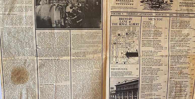 The Brewey Lane Observer Front Page v_ed