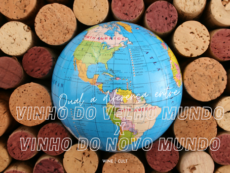 VINHOS DO VELHO MUNDO X VINHO DO NOVO MUNDO