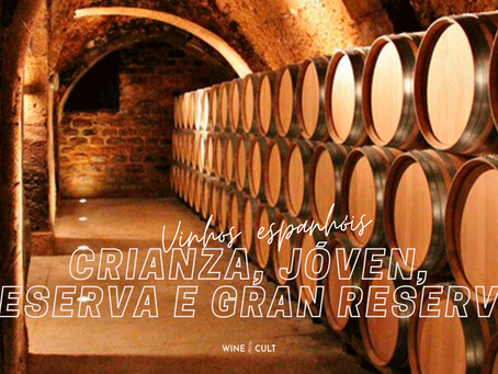 O que significa Crianza, Jóven e Reserva nos rótulos dos vinhos espanhóis?