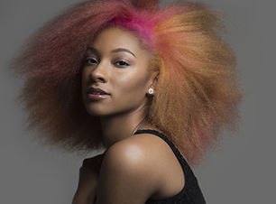 Colored Afro