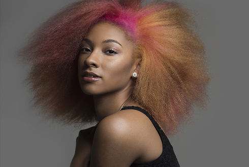 Colored Afro