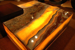 Onyx coffee table