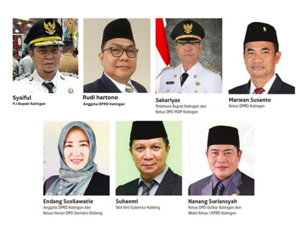Persaingan Sengit Calon Kepala Daerah di Katingan: Potret Figur Politik yang Berpotensi dan Strategi Mereka