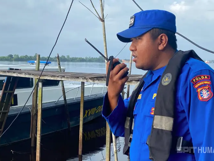 Cuaca Tak Menentu, Ditpolairud Kalteng Perkuat Edukasi Keselamatan Pelayaran di DAS Mentaya