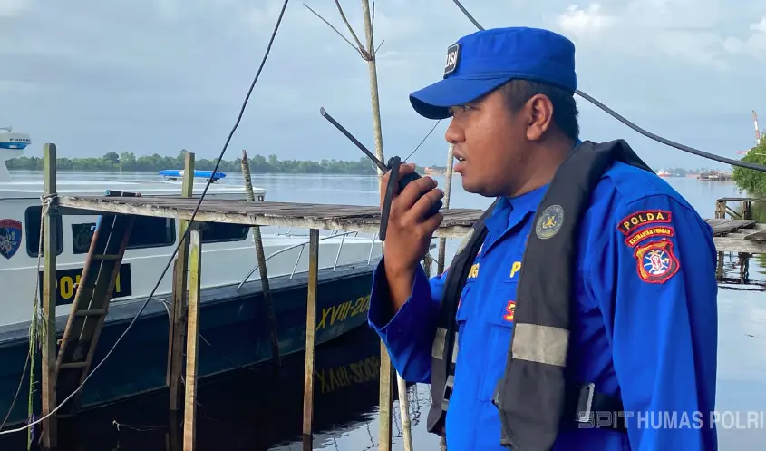 Cuaca Tak Menentu, Ditpolairud Kalteng Perkuat Edukasi Keselamatan Pelayaran di DAS Mentaya