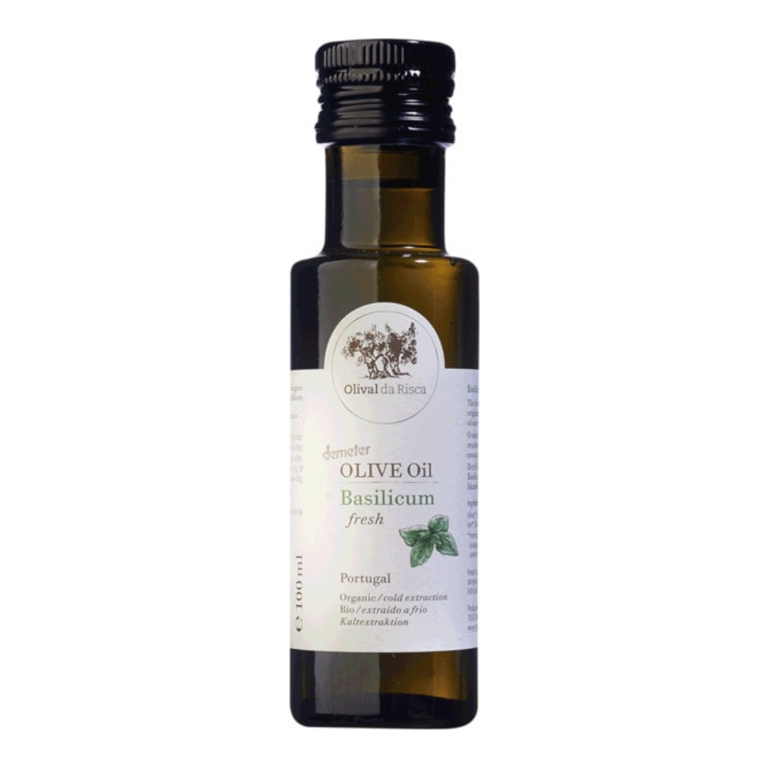 Basilicum Organic Extra Virgin Olive Oil Bottle 100 ML