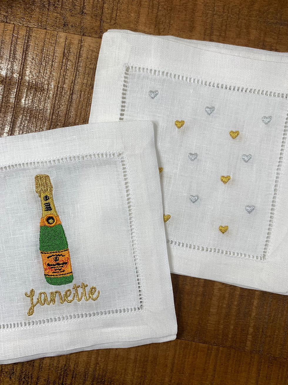 Thumbnail: Champagne Wishes Cocktail Napkins