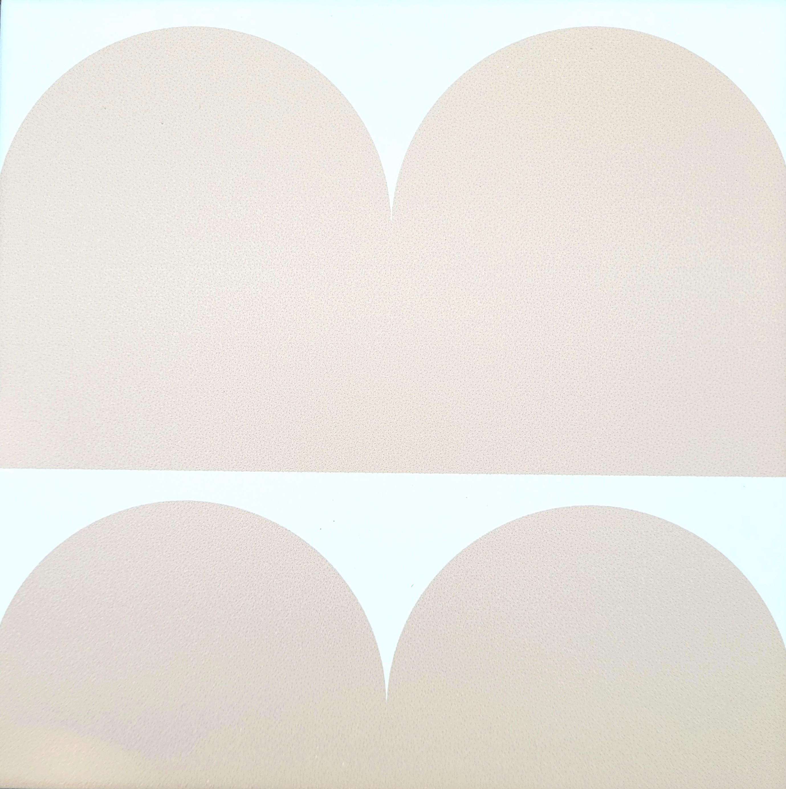 Echantillon Grès cérame - Duo Mirage Sable et blanc