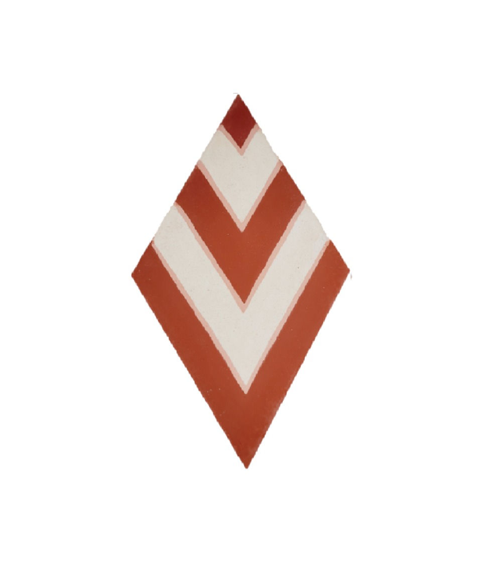 Carreaux de ciment - Desert Rose Ocre