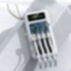 Miniatura: Portable Solar Power Bank with Built-in Cables