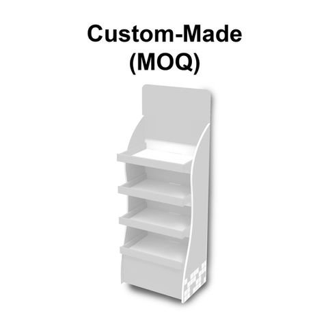 Point of Sale Materials Posm retail standee for showcasing marketing materials, promotional prints, and product displays.