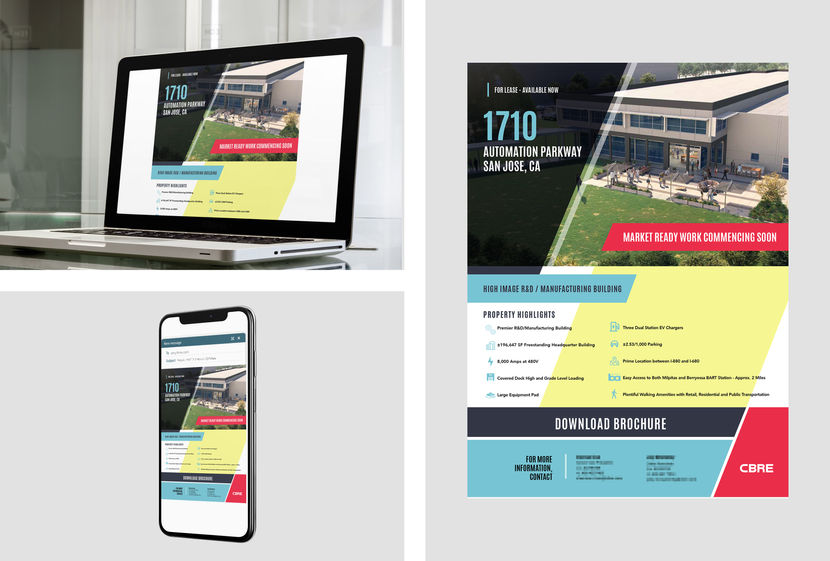 An email campaign expanding on the highlights of a property that is for sale.