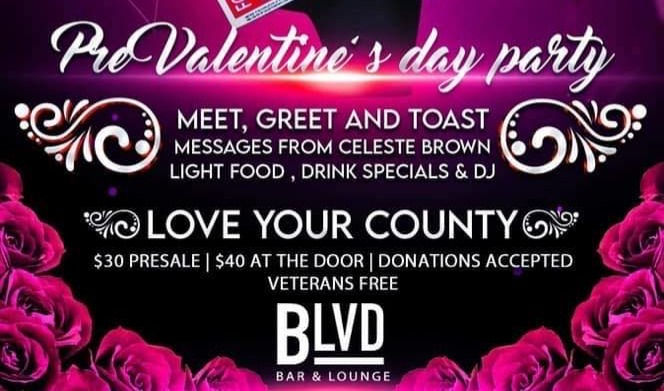 Pre-Valentine Party!!! Love your County by Voting Celeste