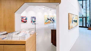 Saar Ausstellungsansicht in der Galerie Amart