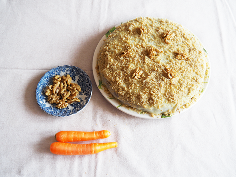Tarta de zanahoria